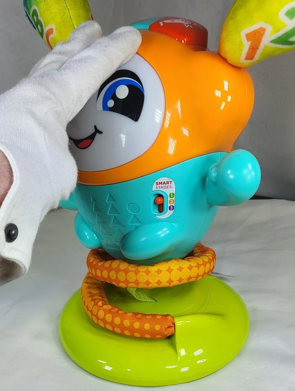 Fisher-Price DJ Bouncin Beats Learning Toy With Music & Lights
